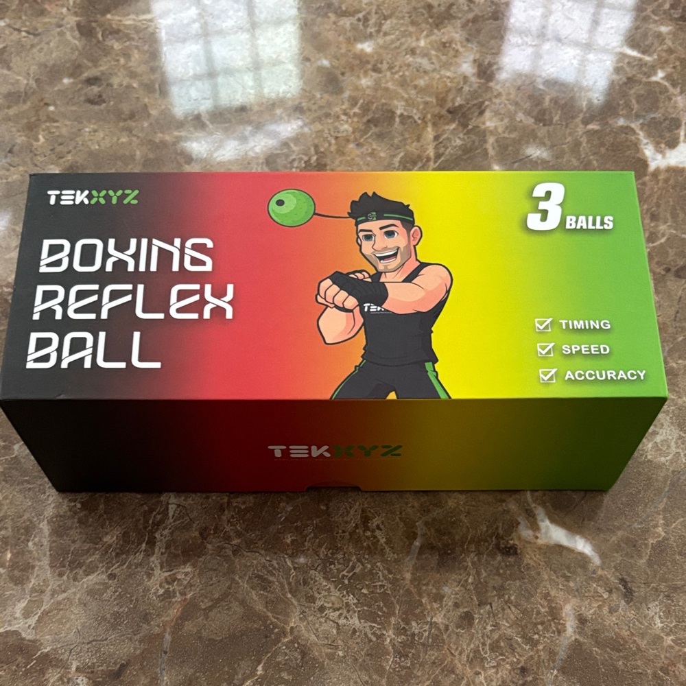 Boxing Reflex Ball - Red, Green, Black